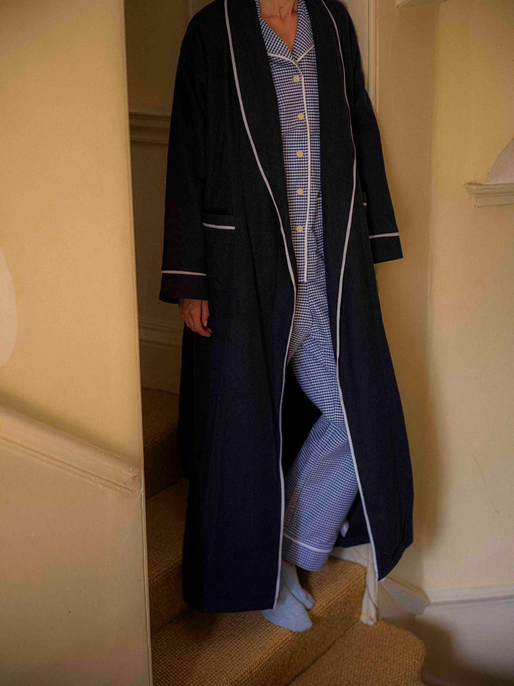 Sian Esther x Osborn Interiors Navy Robe