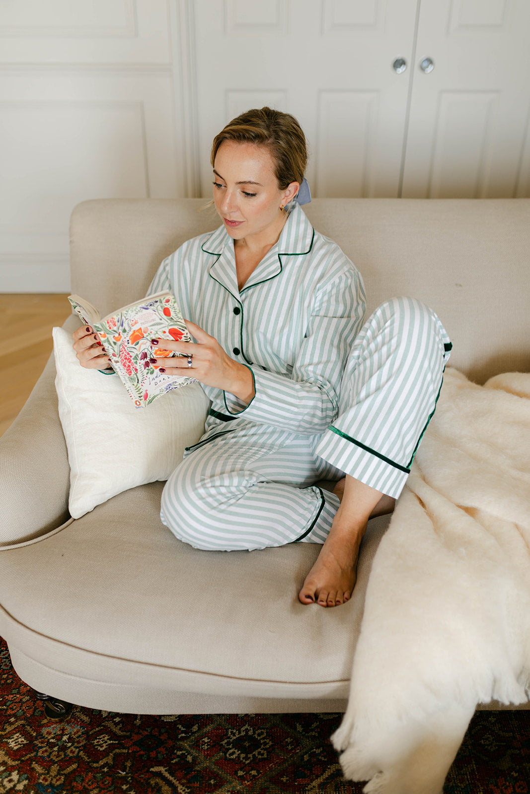 Green Pyjama Luxury Gift Set