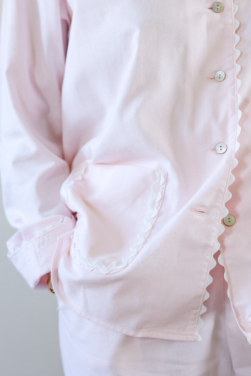 Sian Esther x Osborn Interiors Pink Ric Rac Pyjamas