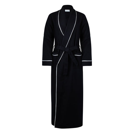 Sian Esther and Osborn Interiors Navy Cotton Robe