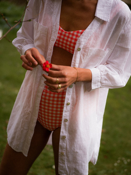 White Oversized Nightshirt