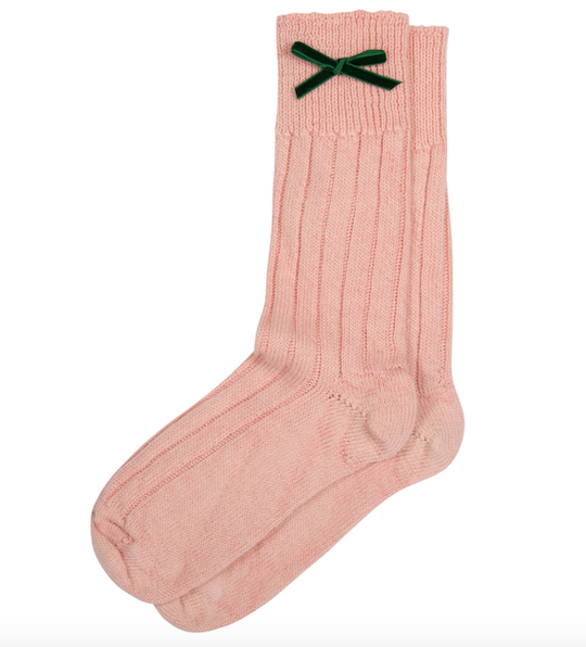 Pink Alpaca Bedsocks