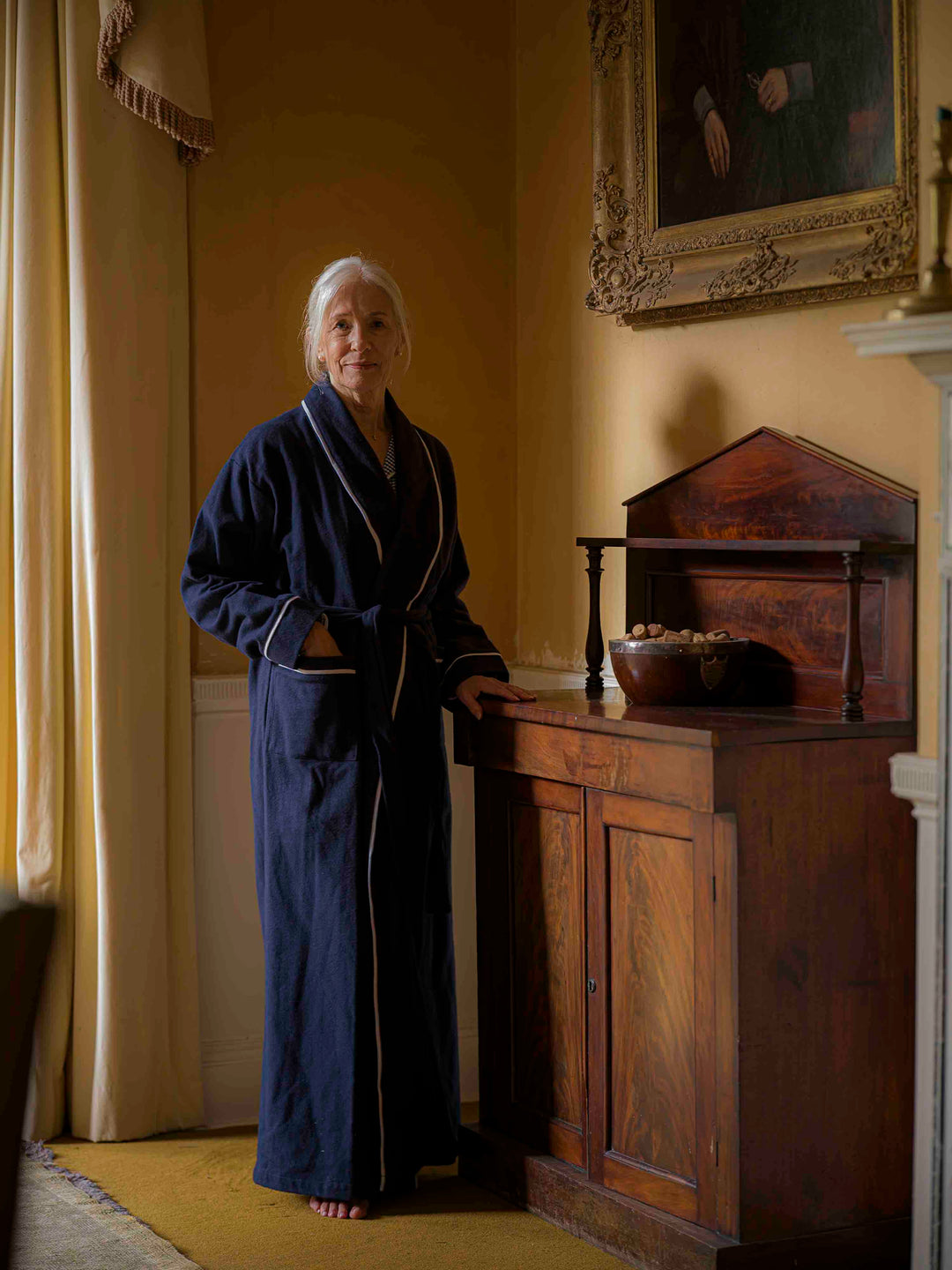 Sian Esther x Osborn Interiors Navy Robe