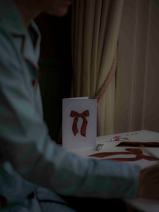 SE X GJ Green Bow Velvet Pyjamas